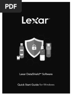 Lexar DataShield Quick Start Guide For Windows