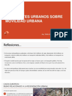 Referentes Urbanos Sobre Movilidad Urbana