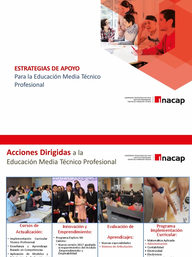 Plantilla Powerpoint Inacap | PDF | Plan de estudios | Planificación