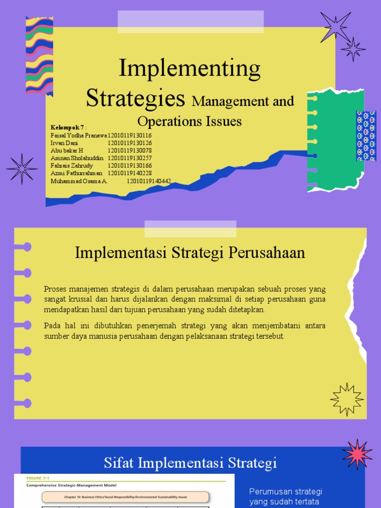 Strategi Implementasi Manajemen Perusahaan | PDF | Karier ...