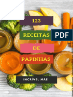 Receitas de papinhas incríveis para bebês