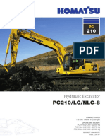 PC210/LC/NLC-8: Hydraulic Excavator