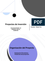 Evaluación económica financiera proyectos inversión