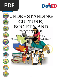 Understanding Culture, Society and Politics: Quarter 2 - Module 7 Cultural, Social and Political Institutions
