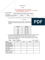 Show All Steps of Your Calculation! Include Units in All Measurements, Calculations, and Answers. No Calculation No Points