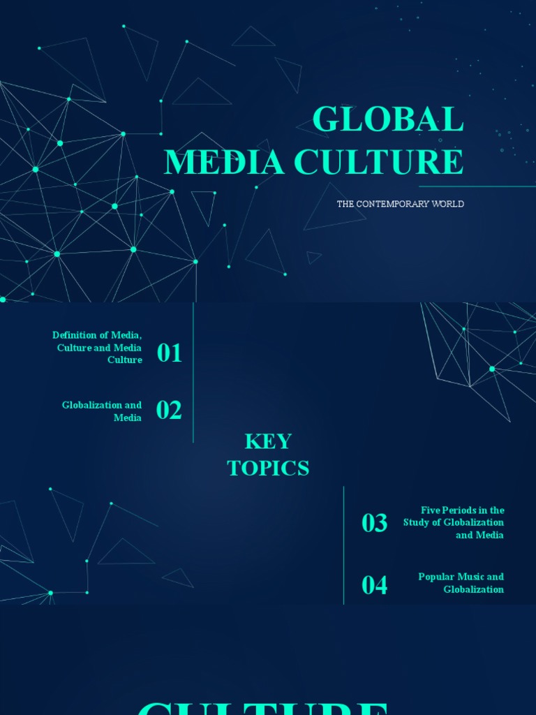 Global Media Culture in Today's World | PDF | Mass Media | Globalization
