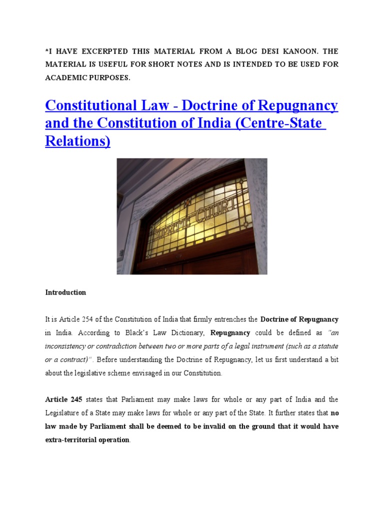 Constitutional Law Doctrines Part 2 PDF Laches (Equity) Equity (Law)