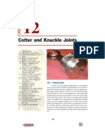 Cotter and Knuckle Joint Design