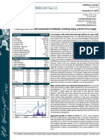 Powering Past Pain With Sustainable Profitability Initiating at Buy and 12 Price Target