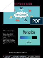 Role of Motivation in Life