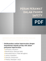 Peran Perawat Dalam Pasien Safety