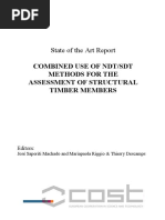 Combined Use of NDT-SDT Methods For The Assessment of Structural Timber Members