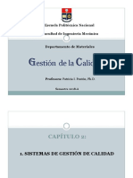 Clase 5   - Sistemas de Gestión de la Calidad