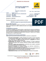 Cotización de concreto premezclado y servicio de bombeo