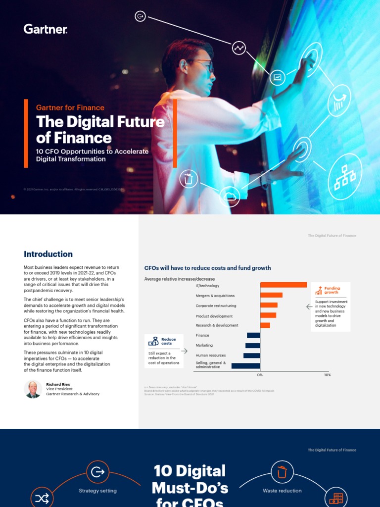 The Digital Future Finance | PDF | Analytics | Chief Financial Officer