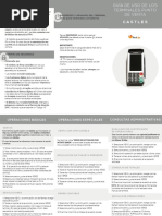 Guía de Operación Terminal Verifone | PDF | Terminal de computadora ...