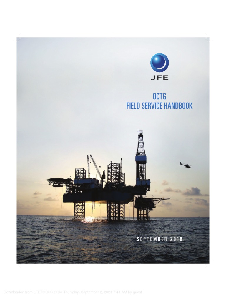 JFE Connections Field Service Handbook Rev0 20210902104108 PDF Pipe