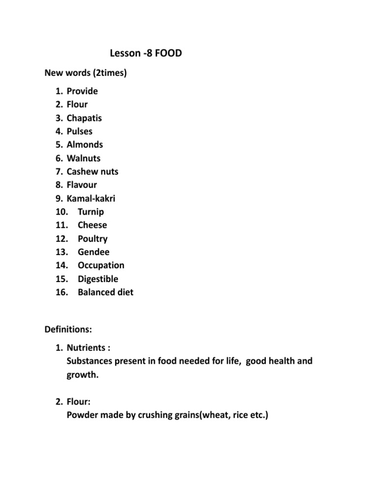 Class 3 Le-8 Day - 1 Notes | PDF