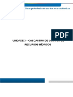 Unidade 3 - Cadastro de Usuários de Recursos Hídircos