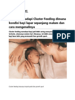 MENGHADAPI CLUSTER FEEDING