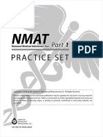 NMAT 2019 Practice Set