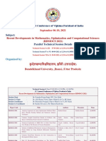 23rd VPI Papers Presentation Schedule T-I To T-X