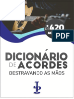 DICIONÁRIO DE ACORDES 