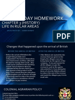SSC Holiday Homework: Chapter 3 (History) Life in Rular Areas