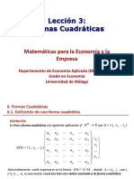 FormasCuadraticas