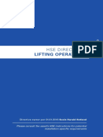 LIFTING OPERATIONS DIRECTIVE