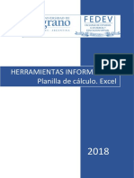 Planilla de Cálculo. Excel 2