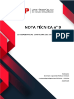 Nota Técnica sobre letalidade policial e Lei Anticrime