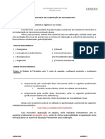 Proposta de Elaboracao de Documentos