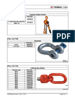 Pos. 3.2.7.01 Leaver Chain Hoist: 3.2.7 SUPPORT