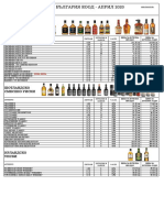 Maxxium Price List - April 2020