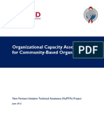 OCA Tool For Community Based Organizations