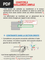 Contrainte et Déformation de Cisaillement | PDF | Contrainte de ...