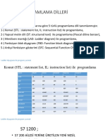 Ladder Diyagramı 1 4.hafta