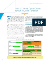 2011 Assessment of Corneal Optical Quality