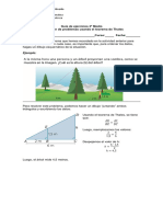 Segundo Medio - Matemática - Guia 2 - Unidad 0 Geometría