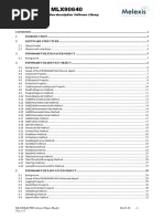 EVB - PSF - MLX90640: Product Specific Function Description Software Library