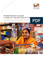 Microfinance in India: A Crisis at The Bottom of The Pyramid