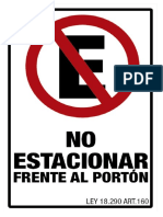 No Estacionar