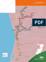 Mapa Comboios Urbanos Porto