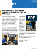 Dezurik Precision Electric Basis Weight Control Valves Ppe Precision Electric Valve Preventative Maintenance Program 14 - 01 - 7
