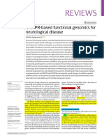 CRISPR - Based Functional Genomics For Neurological Disease
