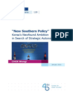 2021, Choe Wongi - New Southern Policy. Korea's Newfound Ambition in Search of Strategic Autonomy