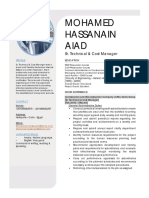 CRC - MHA - CV - Mohamed Resume - TO-CC - V07 - 20210201