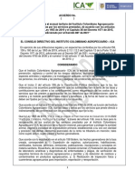 Acuerdo de Tarifas Version - Consulta Publica 1