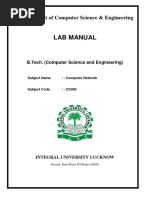 Lab Manual Computer Network